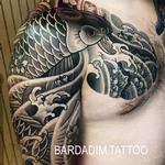 Tattoos - Black and grey japanese sleeve - 133159